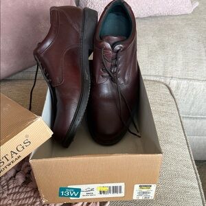 Deer Stags Men's Brown Oxfords